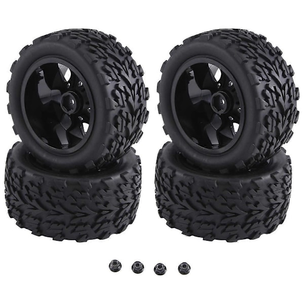 12mm Hex 1/10 RC Lastbil Hjul og Dæk til 2Wd VXL Redcat, A.pa