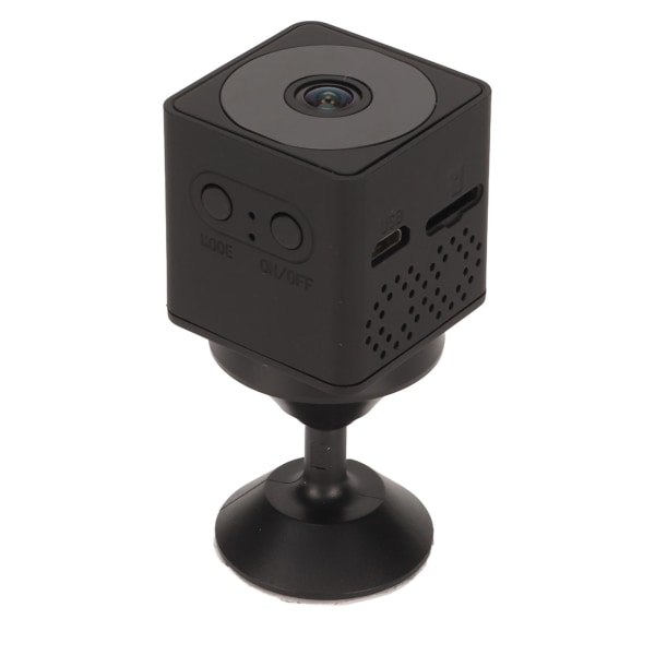 Minivalvontakamera Kannettava langaton HD 1080P Night Vision Kaukokatselu Turvallinen kotivalvonta APP:lla