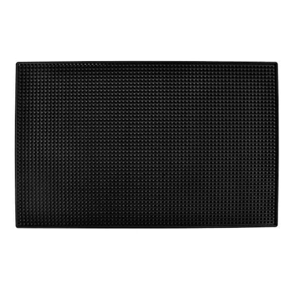 Oppvaskmatte - Oppvaskstativ - 45 x 30cm - Svart