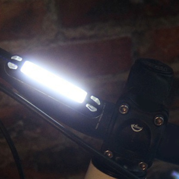 Mountainbike forlygte USB genopladelig hvid høj lysstyrke cykellygter til mountain road cykling
