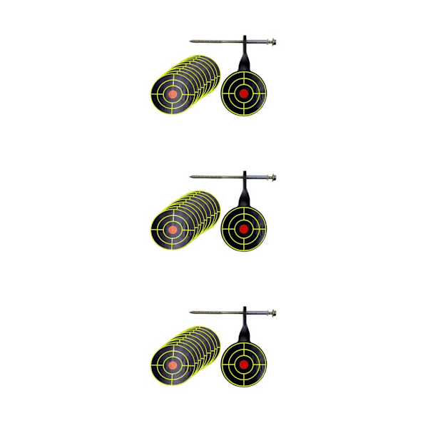 1/2/3/5 Metalliharjoituskohde 5 mm Puun Pysäytyskohde Kiertävä 3Set