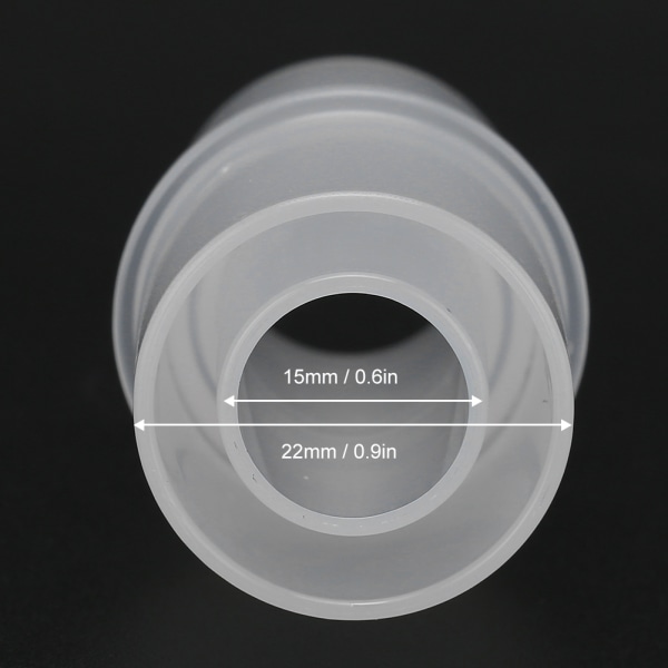 Anæstesi Tube Connector Anæstesi Breathing Circuit Lige Connector 15mm til 22mm