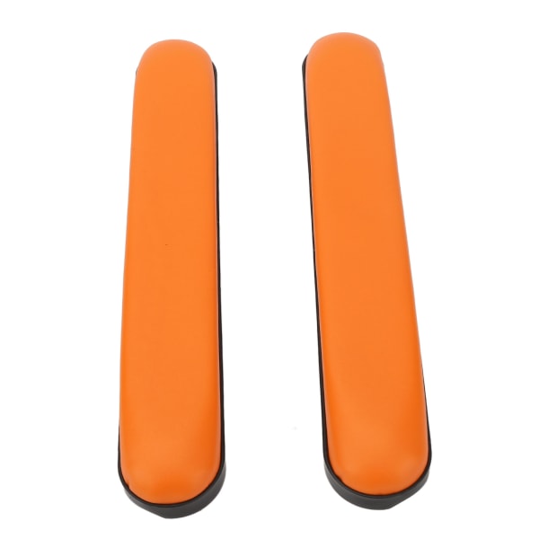 Rullestolarmputer Lange PU-skinn Vanntett Oransje Universal Drive Rullestolarmlener