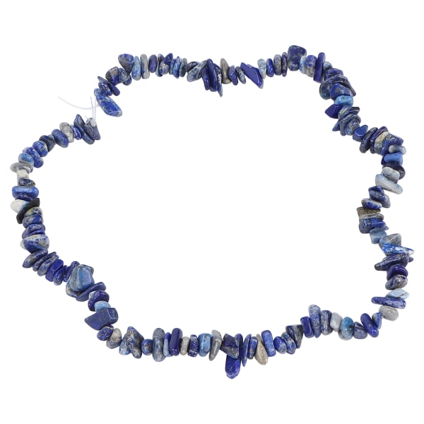 Enkle smykker DIY uregelmessige perler Unike perler Chip anheng Tilbehør for ringarmbåndLazurite