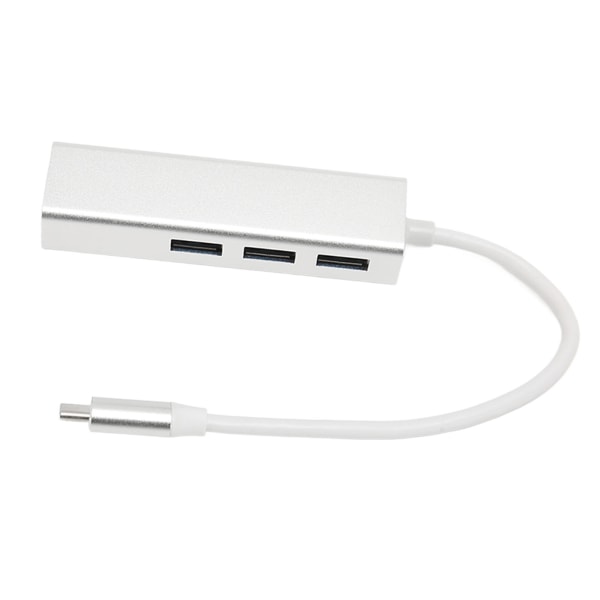 USB C-adapter Professionell höghastighetsdataöverföring Kompakt RJ45-dockningsstation för USB C-enheter