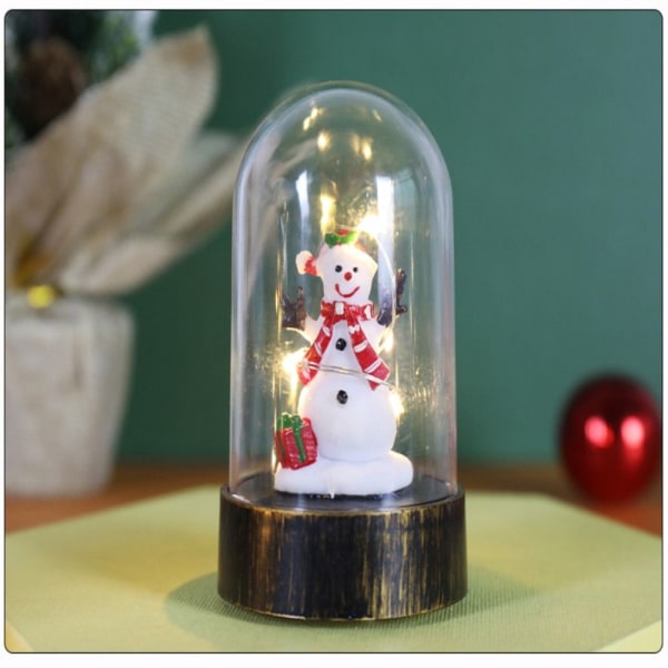 Christmas Led Snowman Nattlampe NISSENSNissen Santa Claus