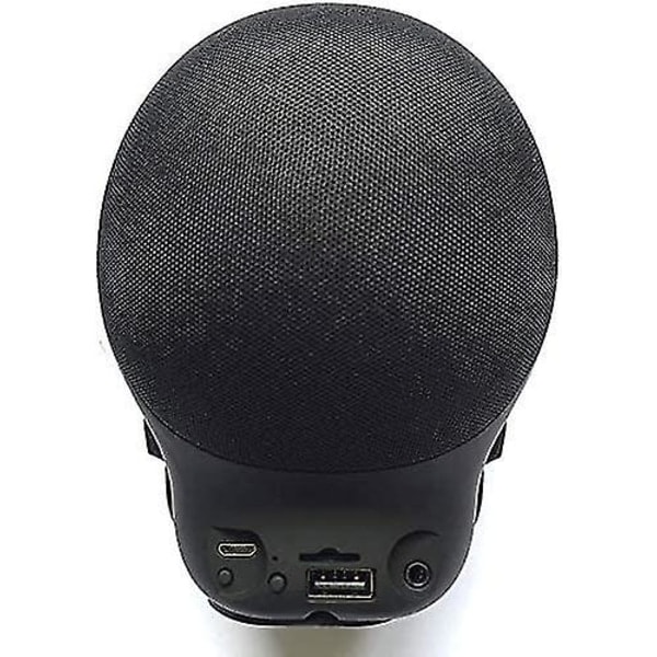 Paris_Skalle Bluetooth-högtalare, bärbar trådlös högtalare med inbyggd mikrofon