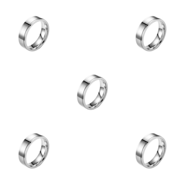 2/3/5 Muodikkaat sormussetti Upea viimeistely ja 11 men 11 5PCS