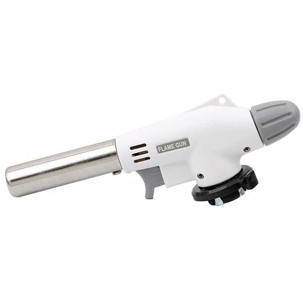 Professional Kitchen Torch for Culinary Creations, Adjustable Flame with Piezo Ignition Technology and High Temperature Resistance, Versatile Use