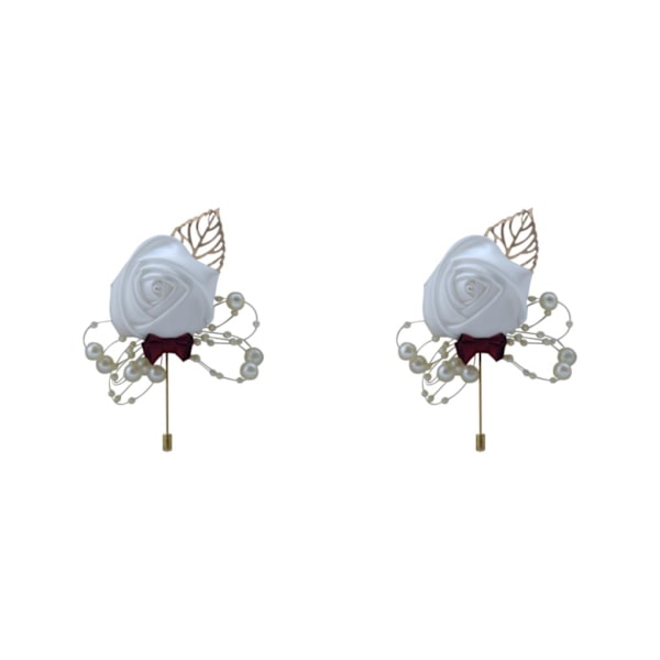 1/2/3/5 Luksuriøse bryllupsbrosjer Stilige og elegante tilbehør Benbai Benbai 2Set