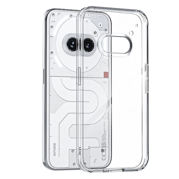 Tydligt TPU-skal för Nothing Phone (2a) - Stöttåligt, Slimmad Design