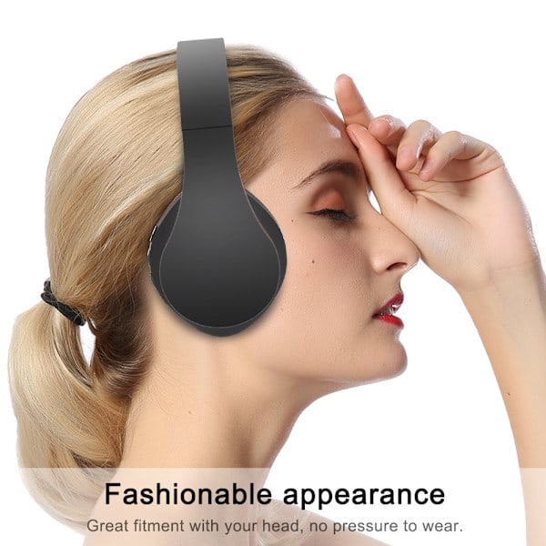 WH-816 Foldbart Trådløst Bluetooth Headset Justerbart Hovedbånd Hovedtelefoner