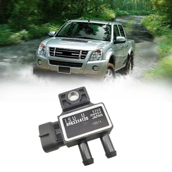 Udstødningsmanifold DPF Differenstryksensor til D-MAX DAMX MUX 8983314120 Sort