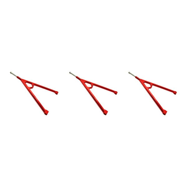 1/2/3/5 Foran Trigon Støtte Stang for AXIAL SCX10 Foran Trigon Red red 3Set