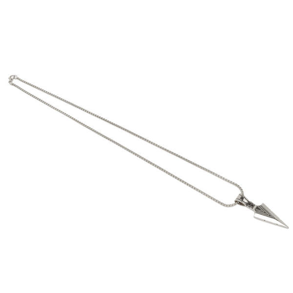 Arrowhead riipus kaulakoru metalliseos Vintage keihäskärki ketju riipus kaulakoru miehille hopea