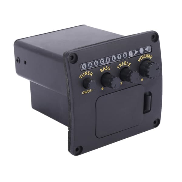 2-bånds Pickup EQ AEQ-2T Equalizer Akustisk Gitarrmikrofon Skruesett for Gitar