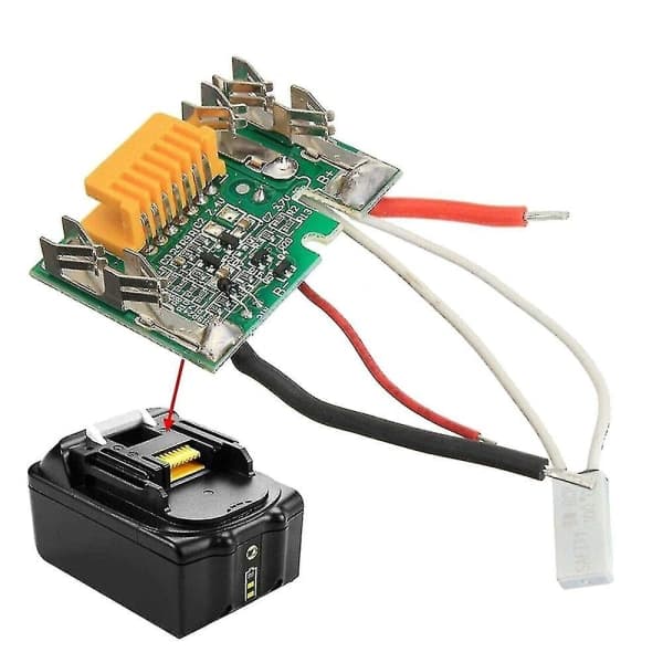 2st PCB-kretsmodulkortdelar 18V batterichip PCB-kortbyte för Makita Bl1830 Bl1840 Bl1850 Lxt400