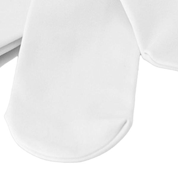 Jentetights fortykket Hvit elastisk Tøff, pustende sømløse leggings med fot Dansestrømper for campusaktiviteter S 90?110cm/35.53?43.3in