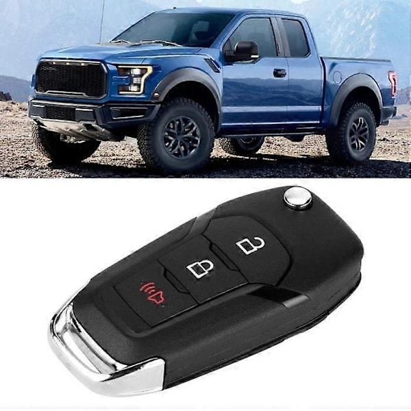 Nøglefri Fjernbetjening Nøglebrik Nøglefri Foldbar Nøglebrik Til Ford 2015 2016 2017 2018 2019 F-150-Xin（PA）