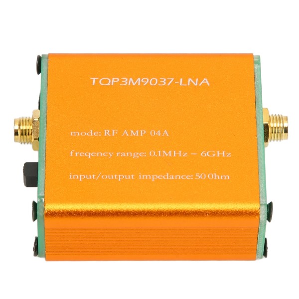 0,1 MHz? 6 GHz täysi kaistan matalakohinainen vahvistin Professional 20 dB High Gain LNA RF power toimitetaan sisäänrakennetulla akulla