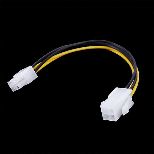 5 kpl 20 cm / 8 tuuman 12 V 4-nastainen uros - 4-nastainen P4 naaras CPU-virtalähteen jatkojohto.pa