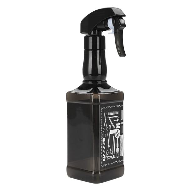 500ml plastik frisør sprayflaske Salon Barber Hårværktøj Vandsprøjte (sort)