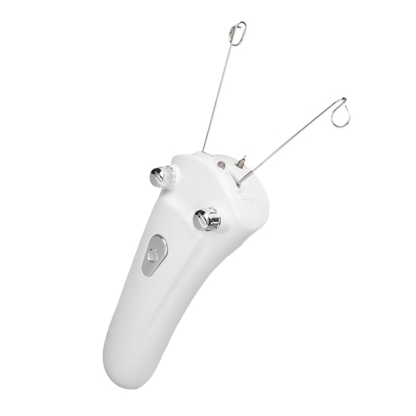 Ansiktsträning Hårborttagning LED-ljus USB Uppladdningsbar elektrisk bomullstråd Ansiktsepilator