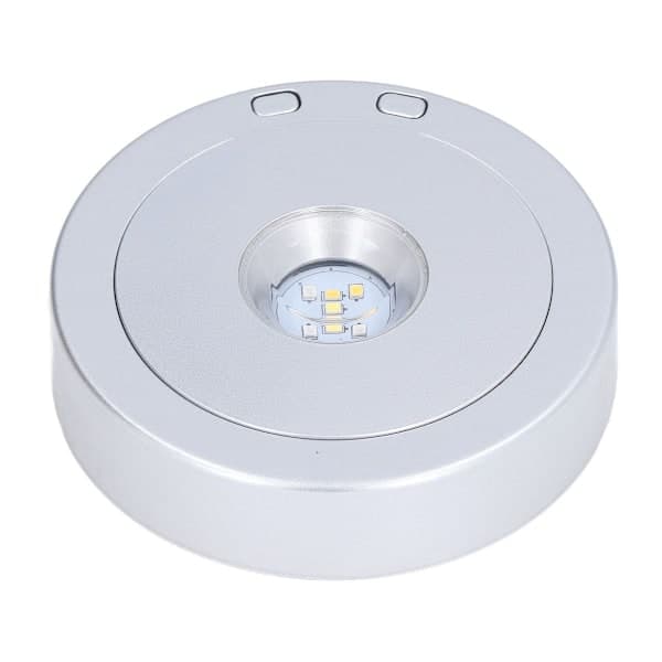 LED displaybase, USB, RGB, farverigt lys, roterende krystal KLB