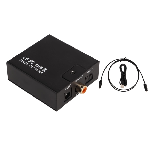 Digital til analog lydomformer Profesjonell støyreduksjon Forvrengningsfri digital lydadapter for PS4 hjemmekino