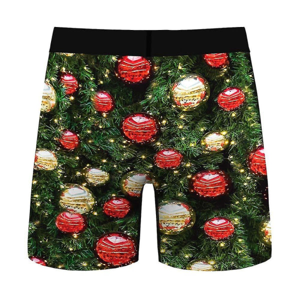 Christmas Boxers Trosor Herr Xmas Underkläder Kalsonger G 2XL