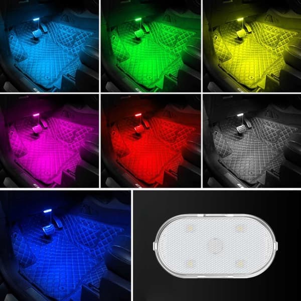 Trådløs LED Lampe – Bilbelysning – For Dør, Fotrom, Bagasjerom—pa