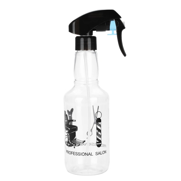 350 ml plastfrisörsprayflaska Salong Barber Hair Tools Vattenspruta (Vit)