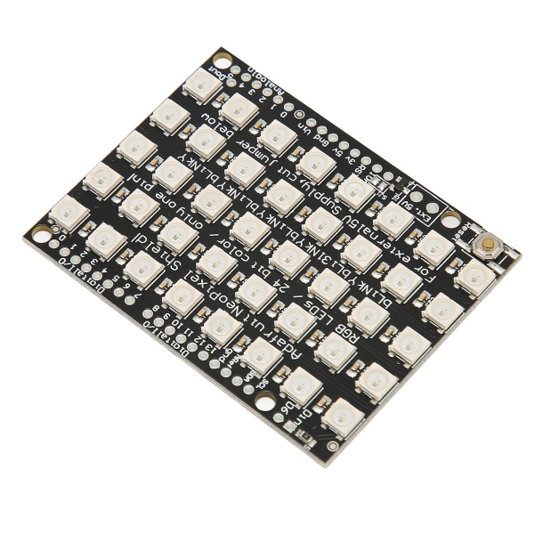 WS2812B 5050 RGB LED integreret driver 5x8 40 bit fuldfarve lysudviklingstavle til hotel