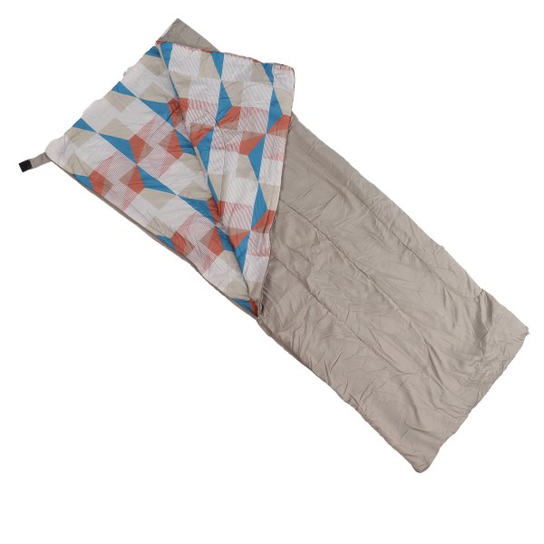 Camping-makuupussi Kevyt, lämpimänä pitävä, väriin sopiva kesämakuupussi aikuisille lapsille ulkoiluun