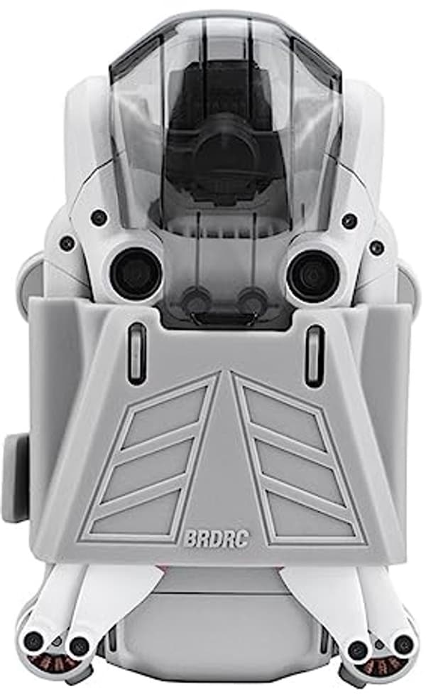 Propellerstabilisator skydd mjuk TPU fixeringsrem kompatibel med DJI Mini 3 Pro drönartillbehör, grå