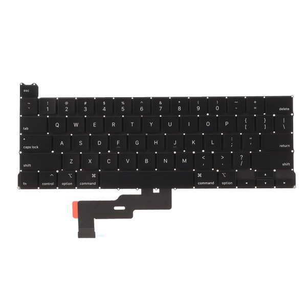 Erstatningstastatur for OS X Laptop Pro 13-tommers bærbart amerikansk tastatur 5 millioner tastetrykk Erstatningstastaturtaster