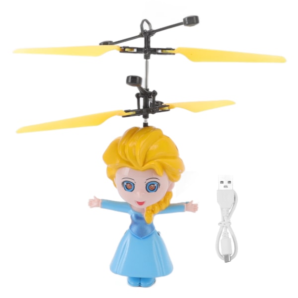 Induksjon Flying Quadcopter Dolls Princess RC Flying Ball Drone Leker Interaktive RC Fly Fly for gutter Jenter