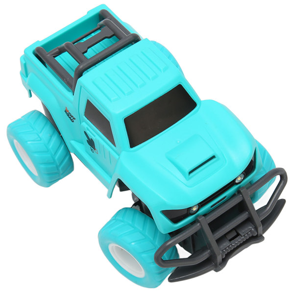 1/24 fjernbetjening racerbillegetøj High Speed ​​Off Road Lille RC billegetøj til børn over 6 år Grøn Blå