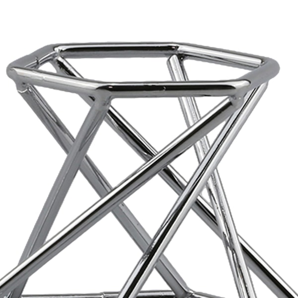 1/2/3/5 Glasobjektiv med kulstativ för mineralprov Hexagon Silver Hexagon Silver 5Set