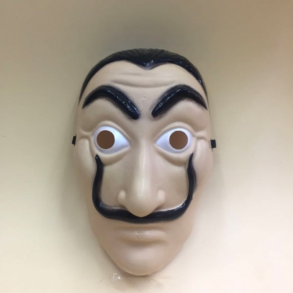 Dali Mask - Salvador Dali Mask - Förklädnad - Halloween - Karneval