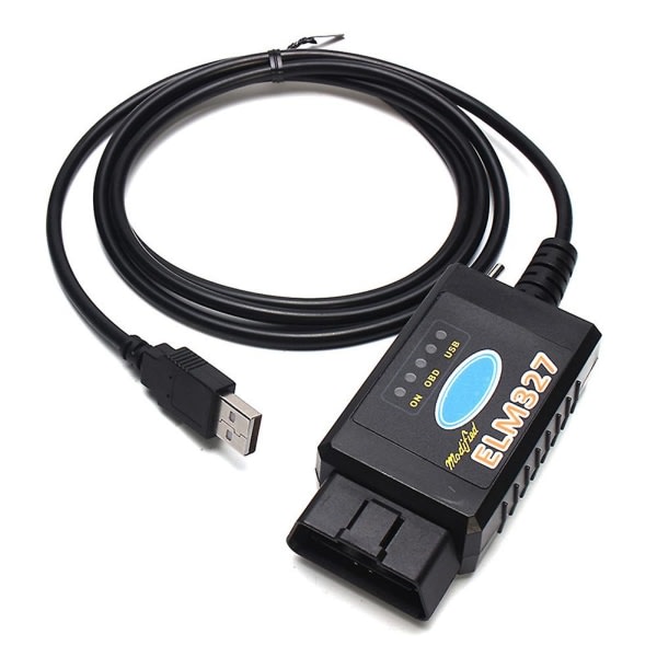 Elm327 USB Obd2 Modifierat diagnostisk skannerverktøy for Ford Ms-can Hs-can Mazda