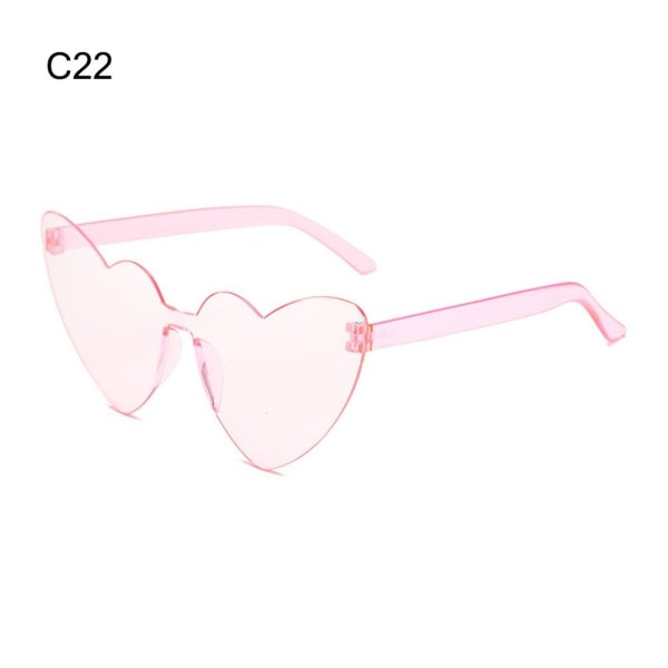Hjerteformede solbriller Hjertesolbriller C22 C22 C22 C22