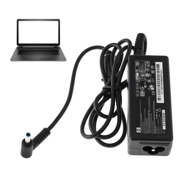 Paris_HP-adapter for bærbar datamaskinlader, blå spiss