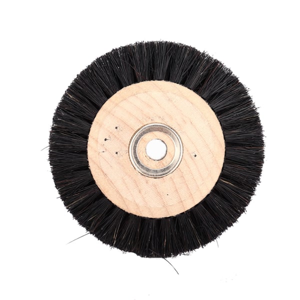 Slipande hjulborste för slipmaskin Träbearbetning smycken poleringsverktyg (kort hår 8 rader)