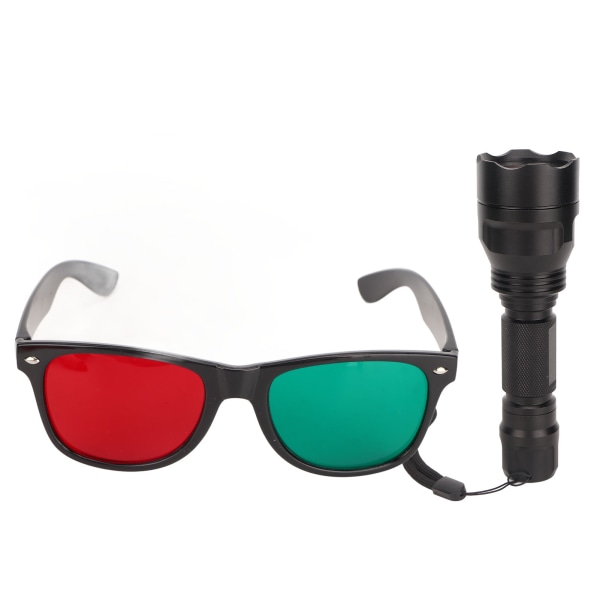 1200mAH Ophthalmic 4 Dot Test Portable Professional Komplet filtrering 4 Dot rødgrønne briller til optometri