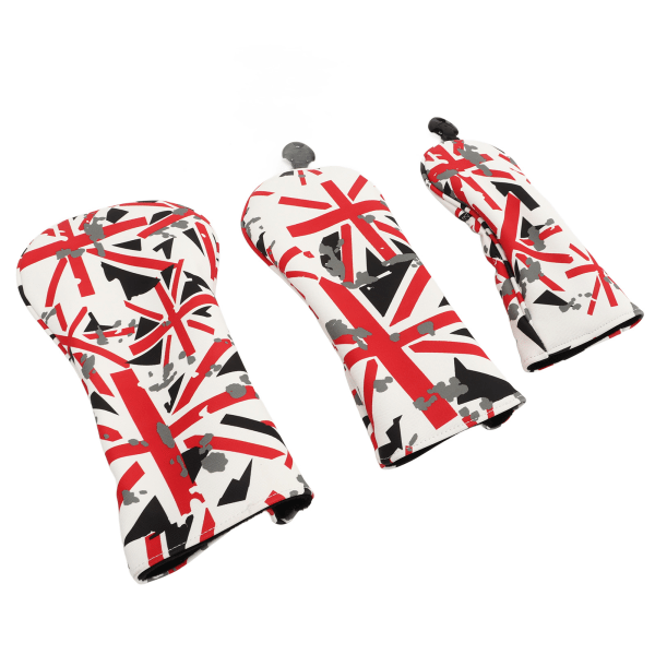 3 st Cover Oxfordduk brittisk flagga cover för golfälskare