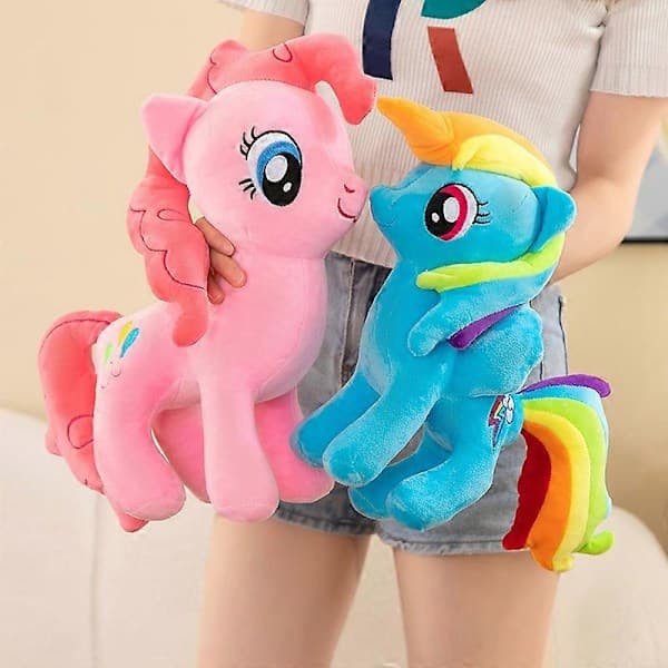 Pony plyschleksak docka 30cm, D