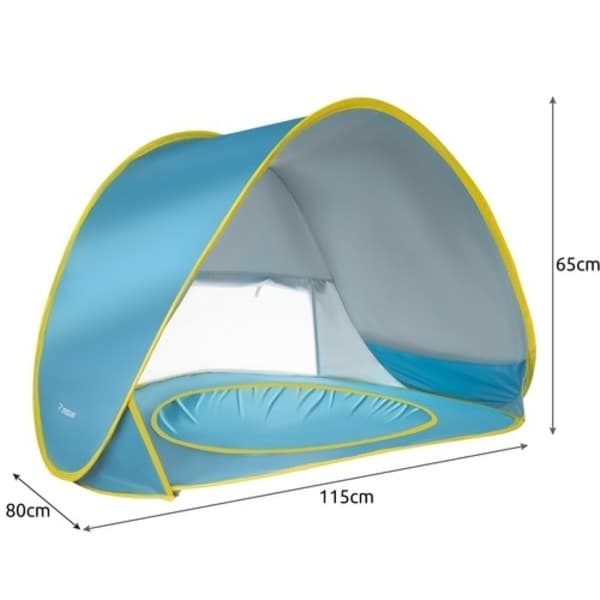 Lastenteltta uima-altaalla / Pop-Up-teltta - Tuulisuoja
