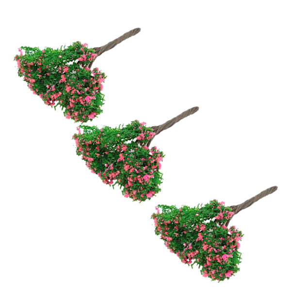 3 stk kunstig gypsophila dekorasjon simuleringsblomster mikro landskap ornament DIY dekor for hjem bordplate bryllupsvindu 0.1