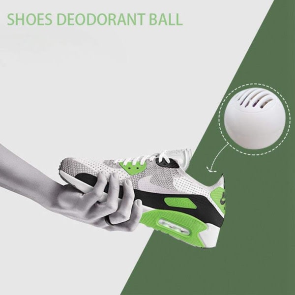 6/8/10st Shoe Deodoriser Balls kenkädeodorantti